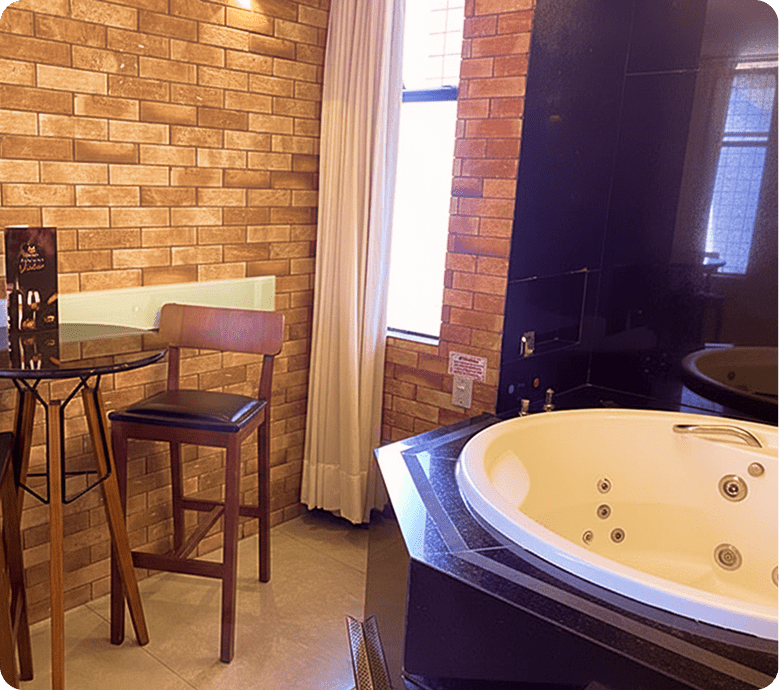 imagem de uma hidro com vista panorâmica